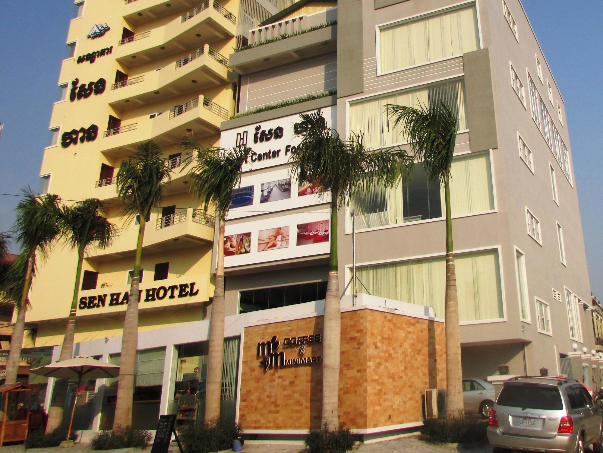 Sen Han Hotel Phnompenh Exteriér fotografie