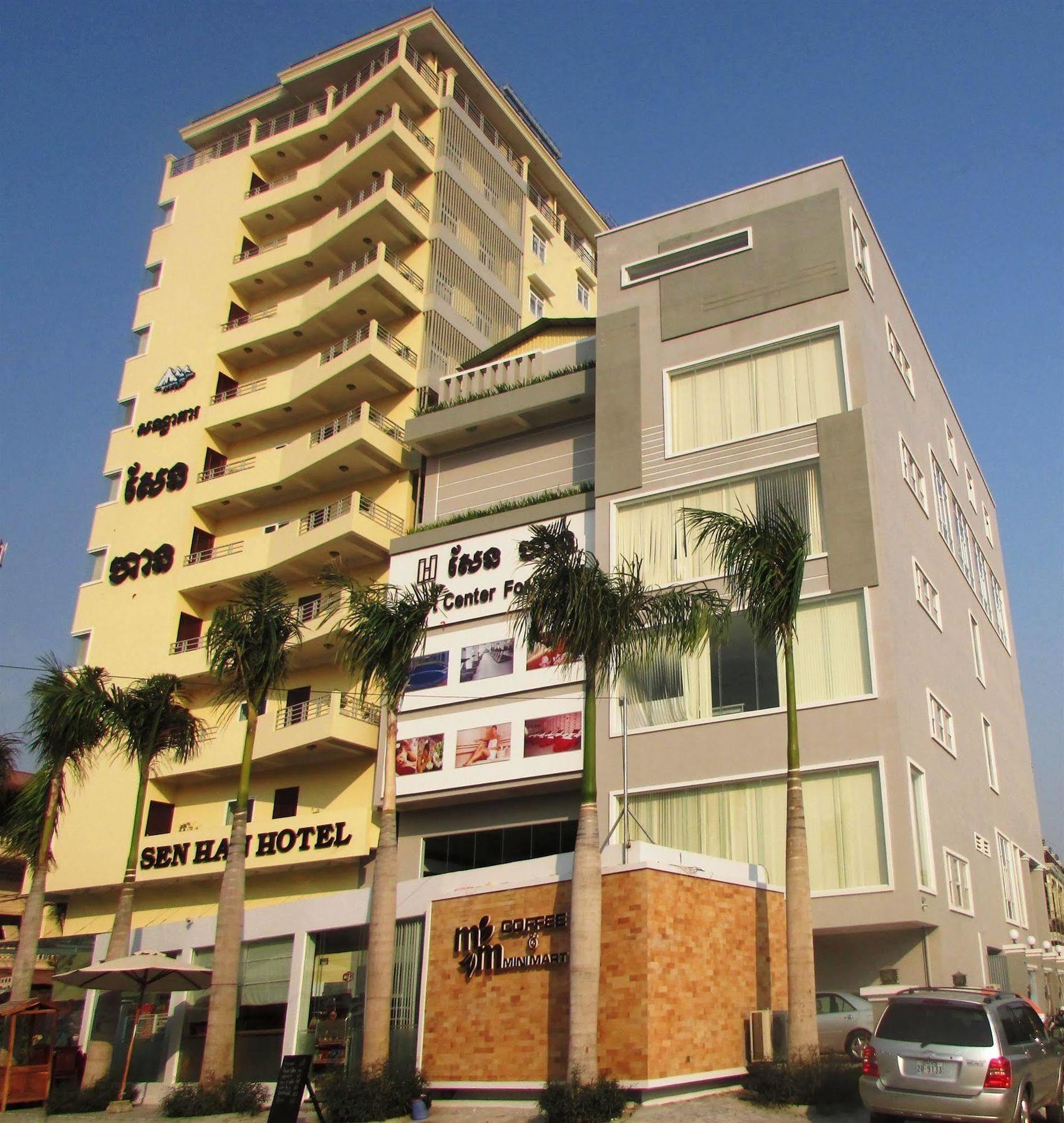 Sen Han Hotel Phnompenh Exteriér fotografie